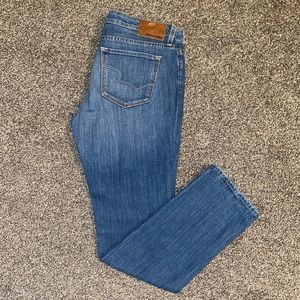 Big Star women’s Kate mid rise straight jeans size 31